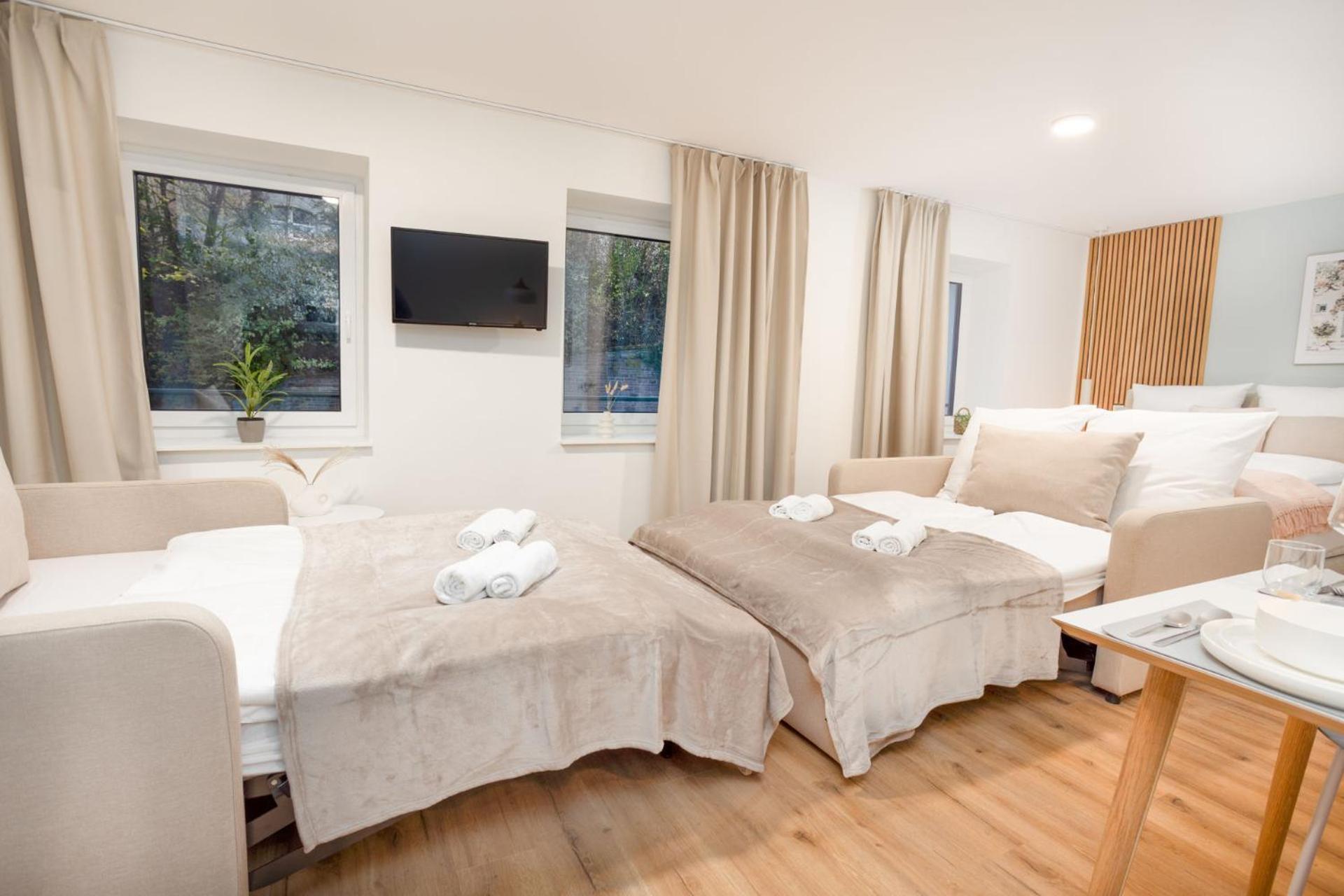 Dwellstay - City Apartments Fulda Quarto foto